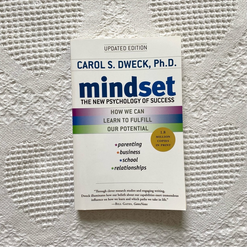 $5 or 3/$10 Book Mindset The New Psychology of Success, By Carol S. Dweck, Ph.D.